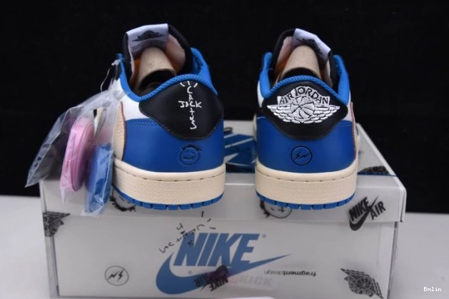Bmlin x Fragment Scott Travis x Low Retro Air Jordan 1 DM7866-140 Design 0805
